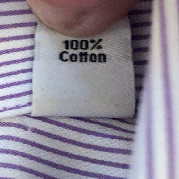 Calvin Klein French Cuff Button Front Shirt - Picture 6 of 6